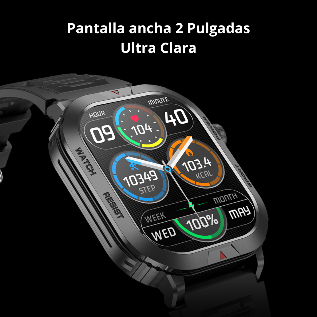 Reloj Inteligente SWAT Ultra Resistente 2025 con Nuevas funcionalidades y Batería Extra Duración
