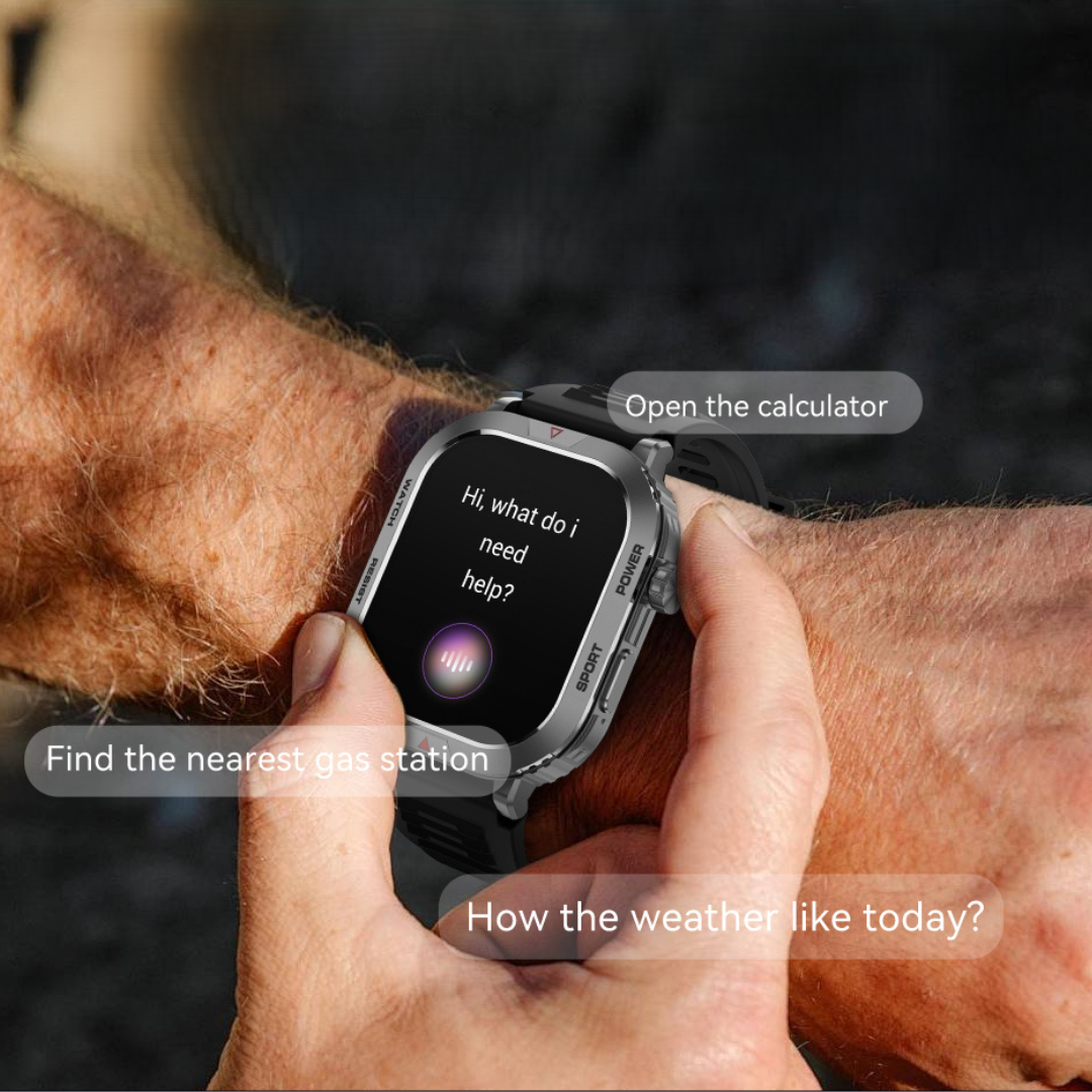 Reloj Inteligente SWAT Ultra Resistente 2025 con Nuevas funcionalidades y Batería Extra Duración