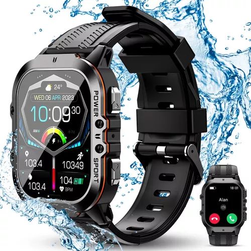 Reloj Inteligente SWAT Ultra Resistente 2025 con Nuevas funcionalidades y Batería Extra Duración