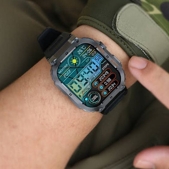 Reloj Inteligente SWAT Ultra Resistente 2025 con Nuevas funcionalidades y Batería Extra Duración