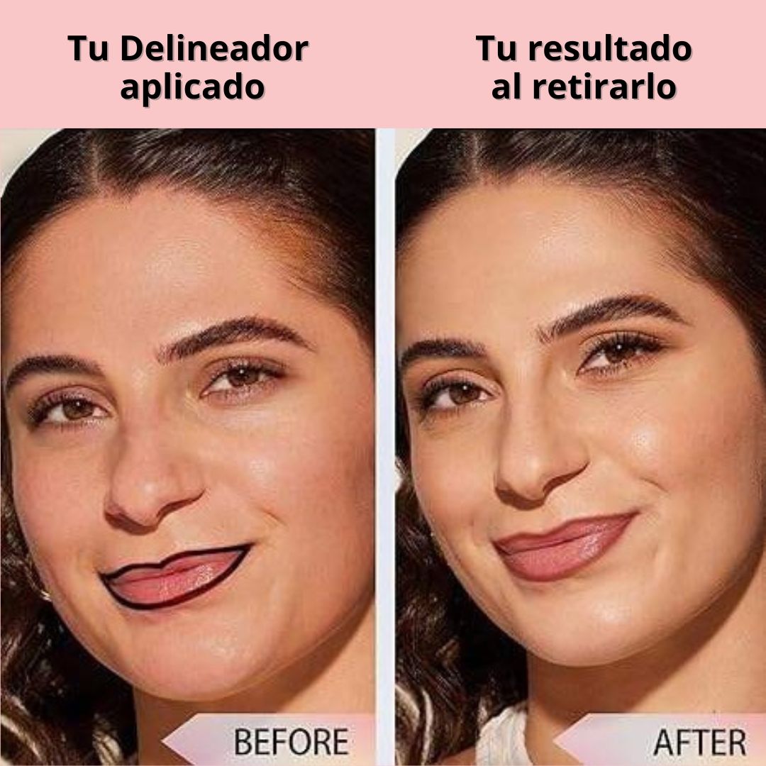 Delineador de labios Peel Off Anti-Difuminado Anti-Derrame