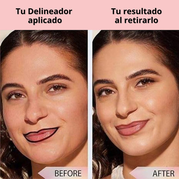 Delineador de labios Peel Off Anti-Difuminado Anti-Derrame