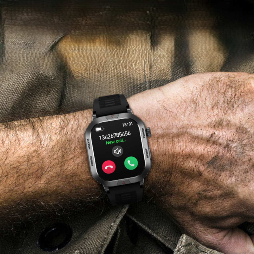 Reloj Inteligente SWAT Ultra Resistente 2025 con Nuevas funcionalidades y Batería Extra Duración