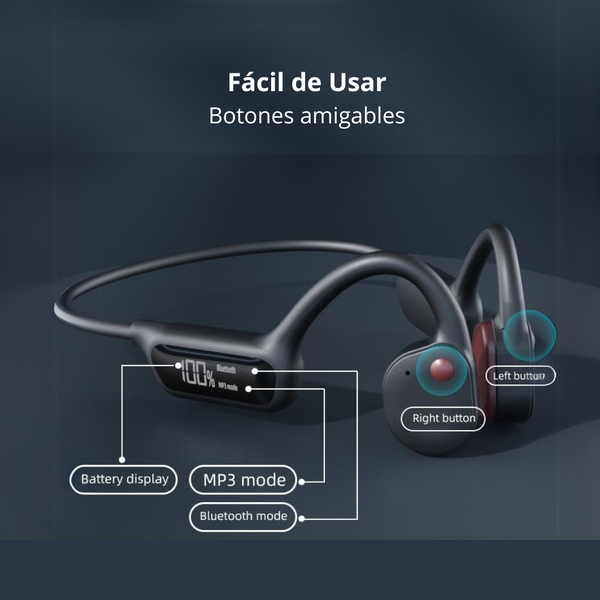 Auriculares Deportivos Conducción Ósea