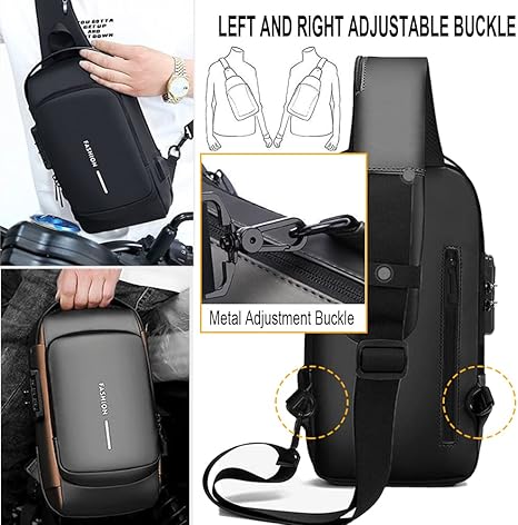 Morral Antirrobo🔒Manoslibres USB Impermeable