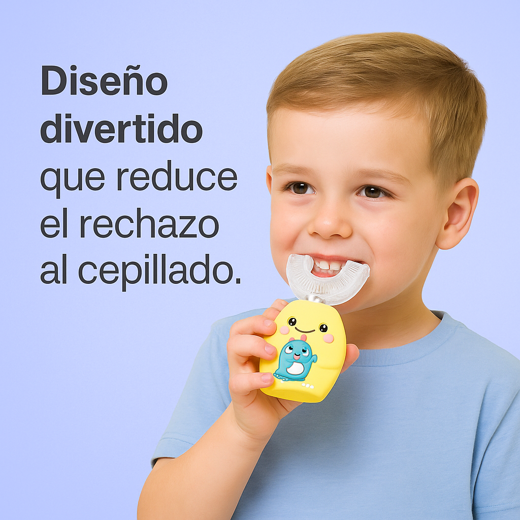 HappyBrush 360 - Cepillo de dientes para niños