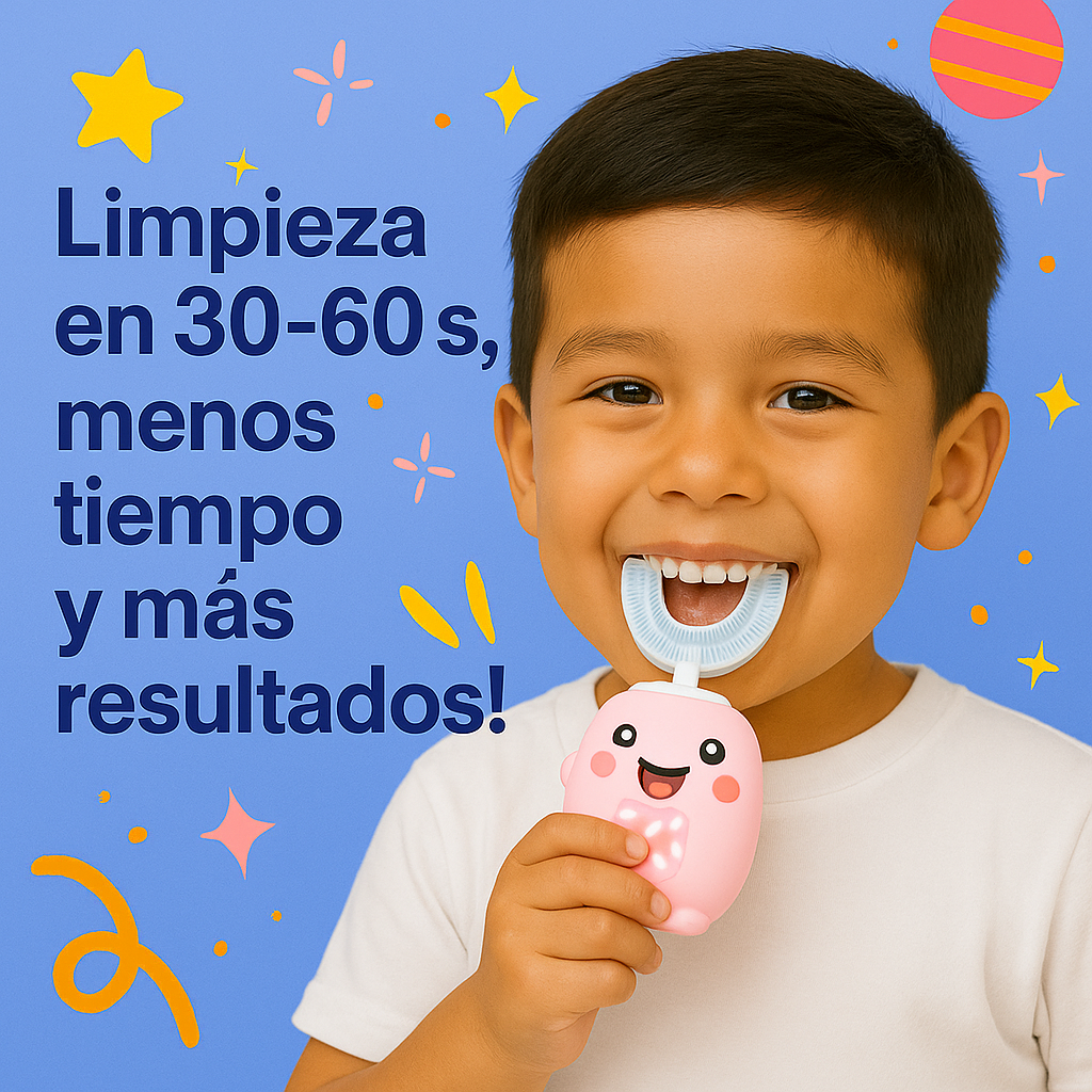 HappyBrush 360 - Cepillo de dientes para niños