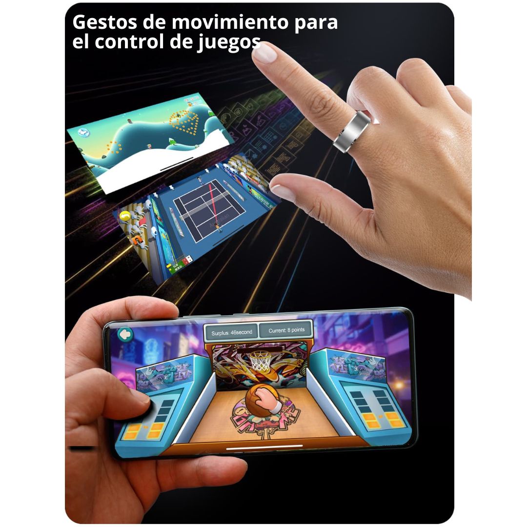 Anillo Inteligente Nueva Generación para Monitoreo de salud, sueño, actividad