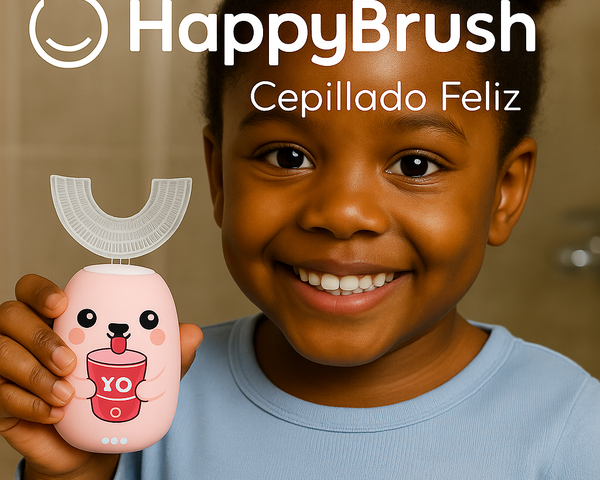 HappyBrush 360 - Cepillo de dientes para niños